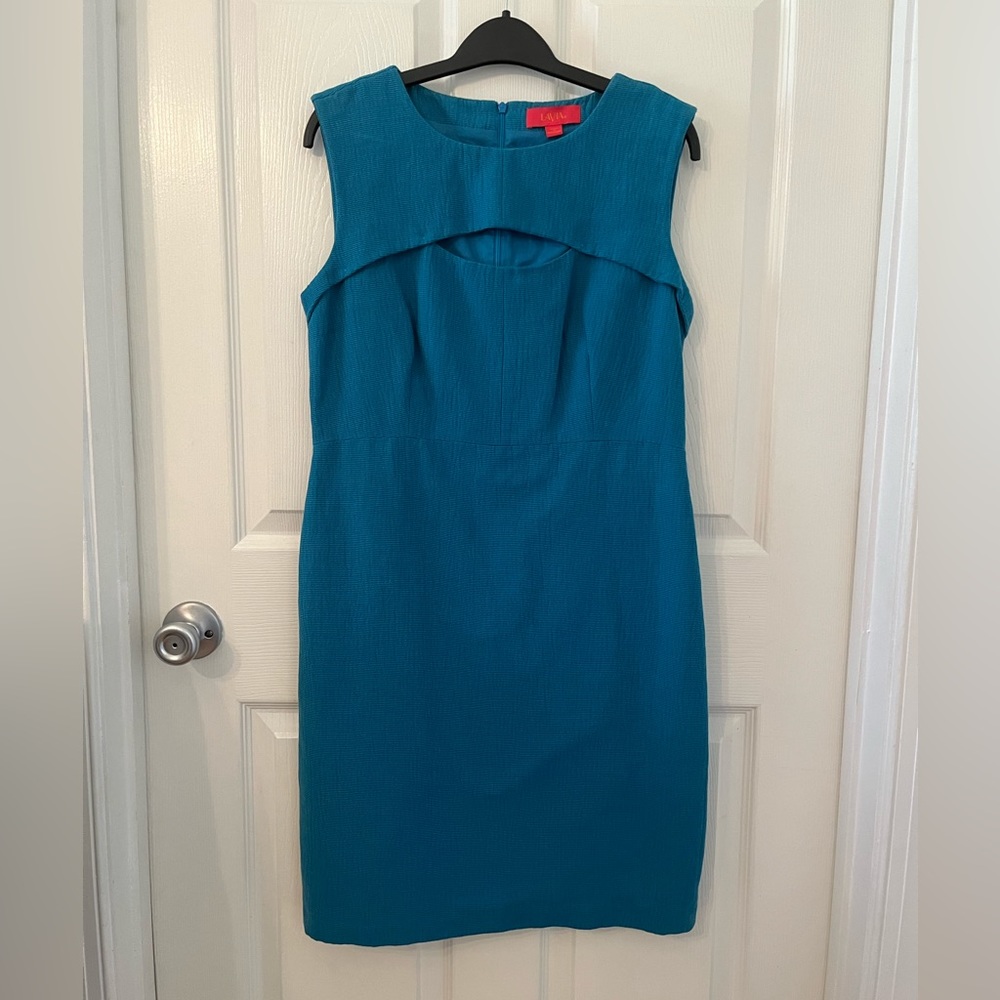 LAVIA 18 by PIAZZA SEMPIONE teal dress